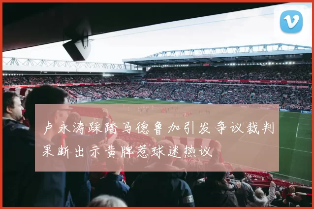 卢永涛踩踏马德鲁加引发争议裁判果断出示黄牌惹球迷热议